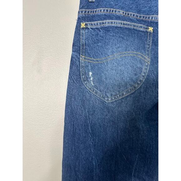 Lee Women's Slim Rider Jeans in Night Journey Blue Size 29 x 31 Retro Denim - Picture 6 of 15